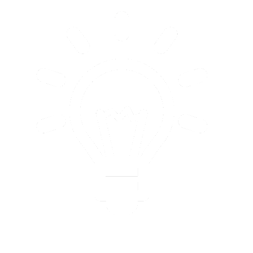 Glühbirne als Icon für Systemlösungen im Bereich Rollen und Räder.