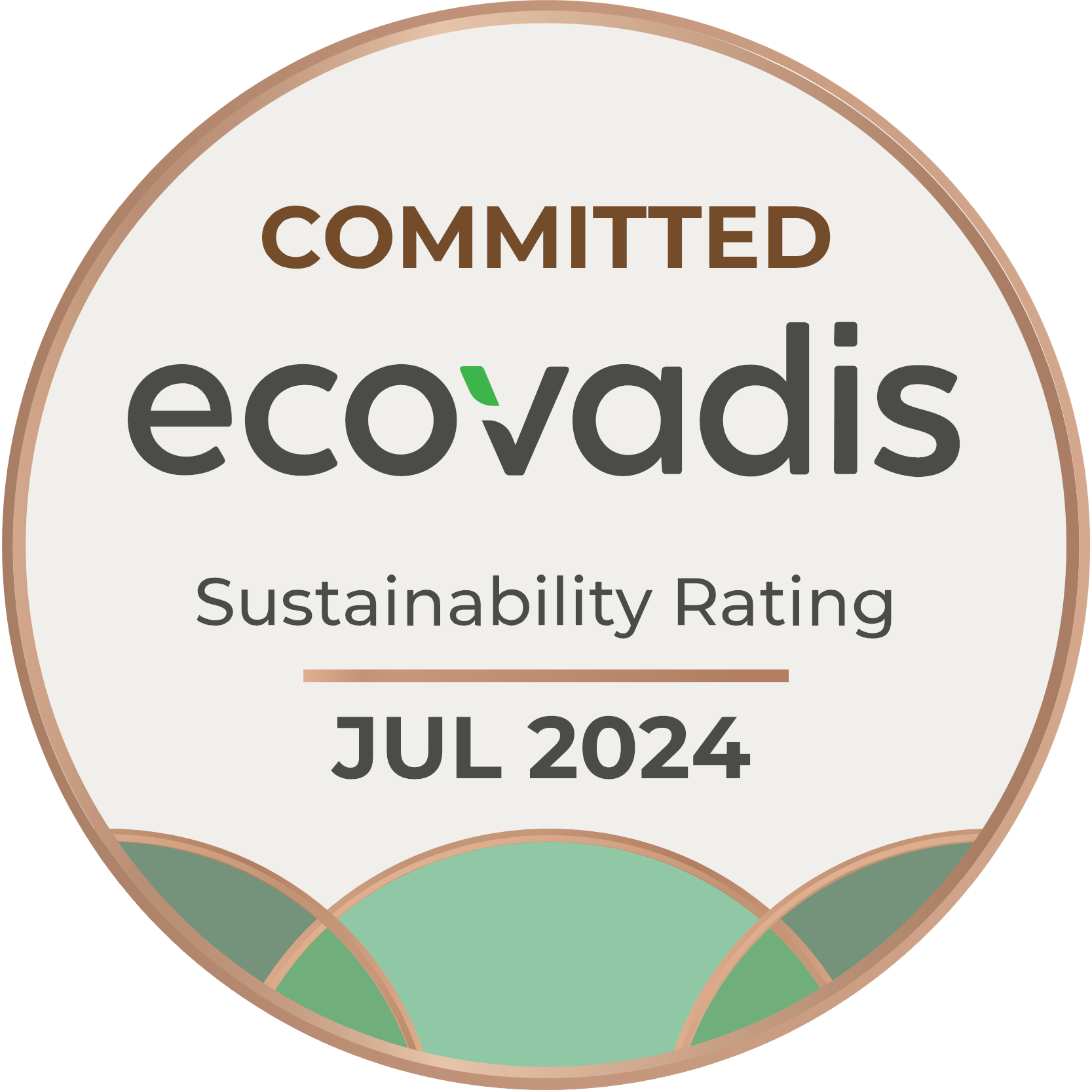 EcoVadis Abzeichen